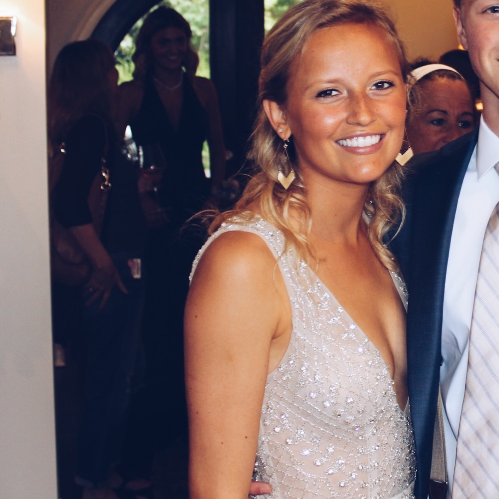 Tan Prom dress